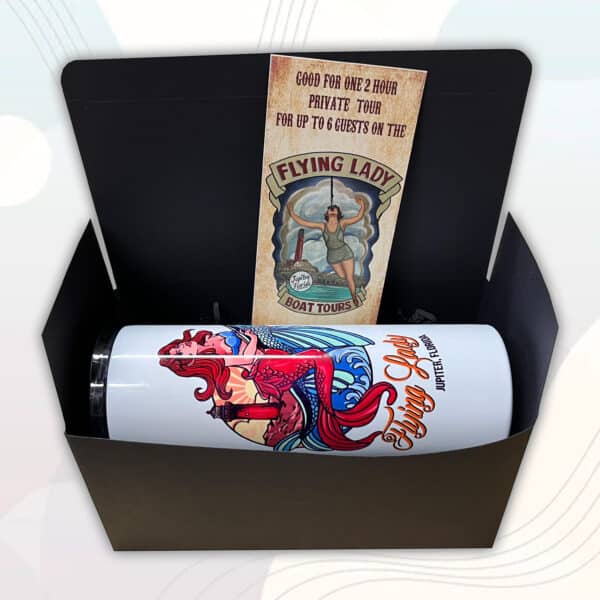 PRIVATE Boat Tour<br />Gift Box (up to 6 passengers)